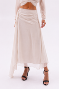 Layered Chiffon Skirt