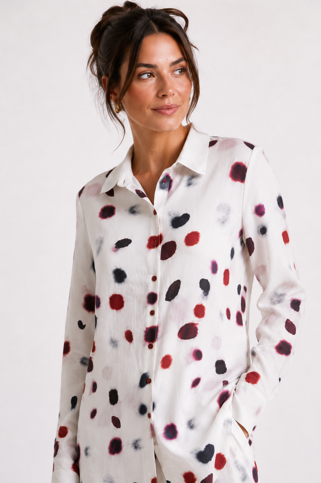 Printed Loose Shirt - 111025