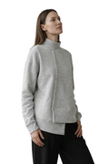 High Neck Casual Sweatshirt - 950