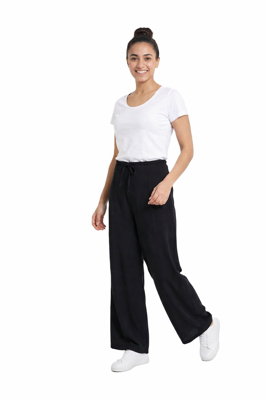 Draw String Loose Pants - 112014