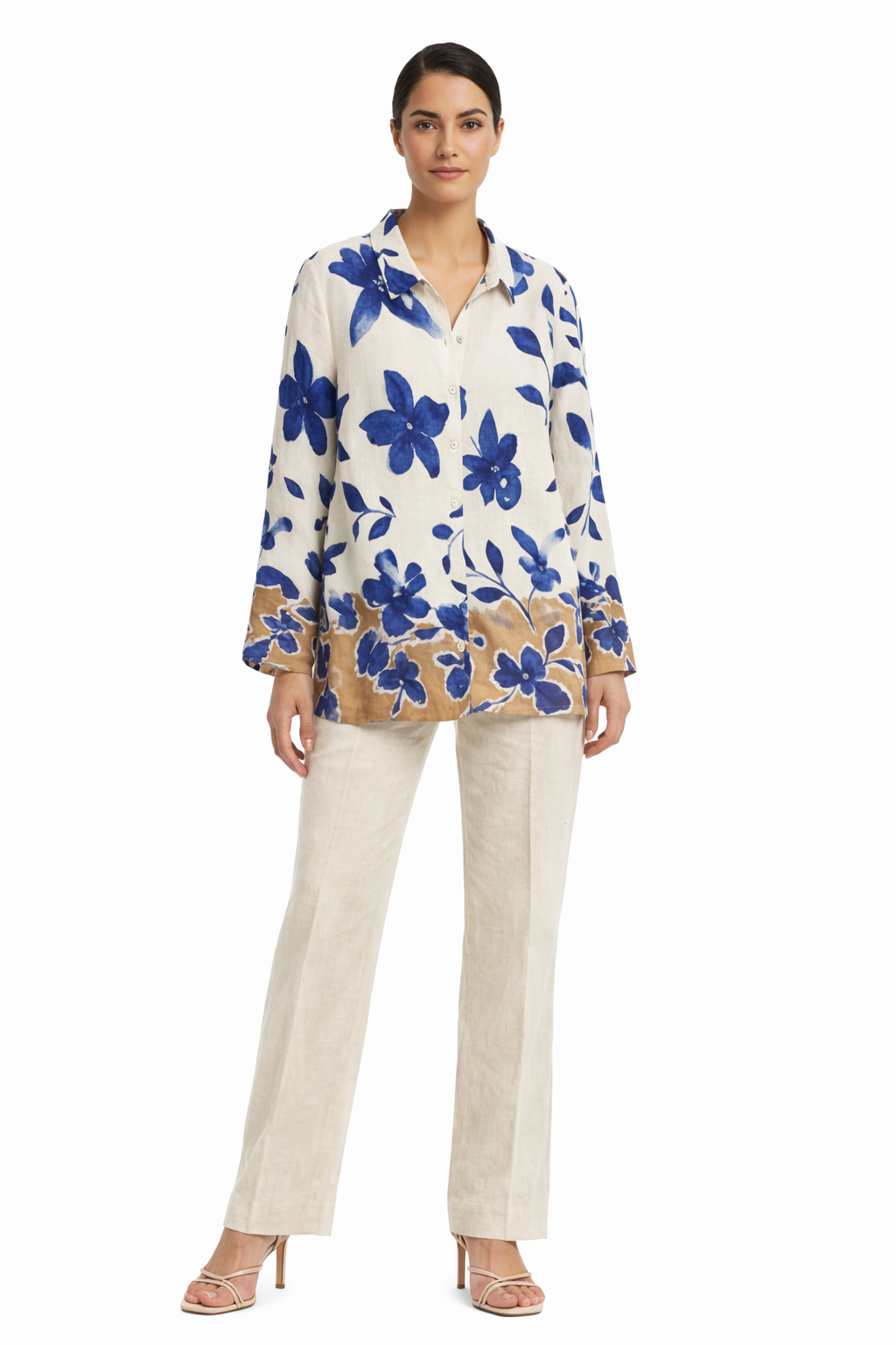 Printed Floral Casual Shirt - 111024