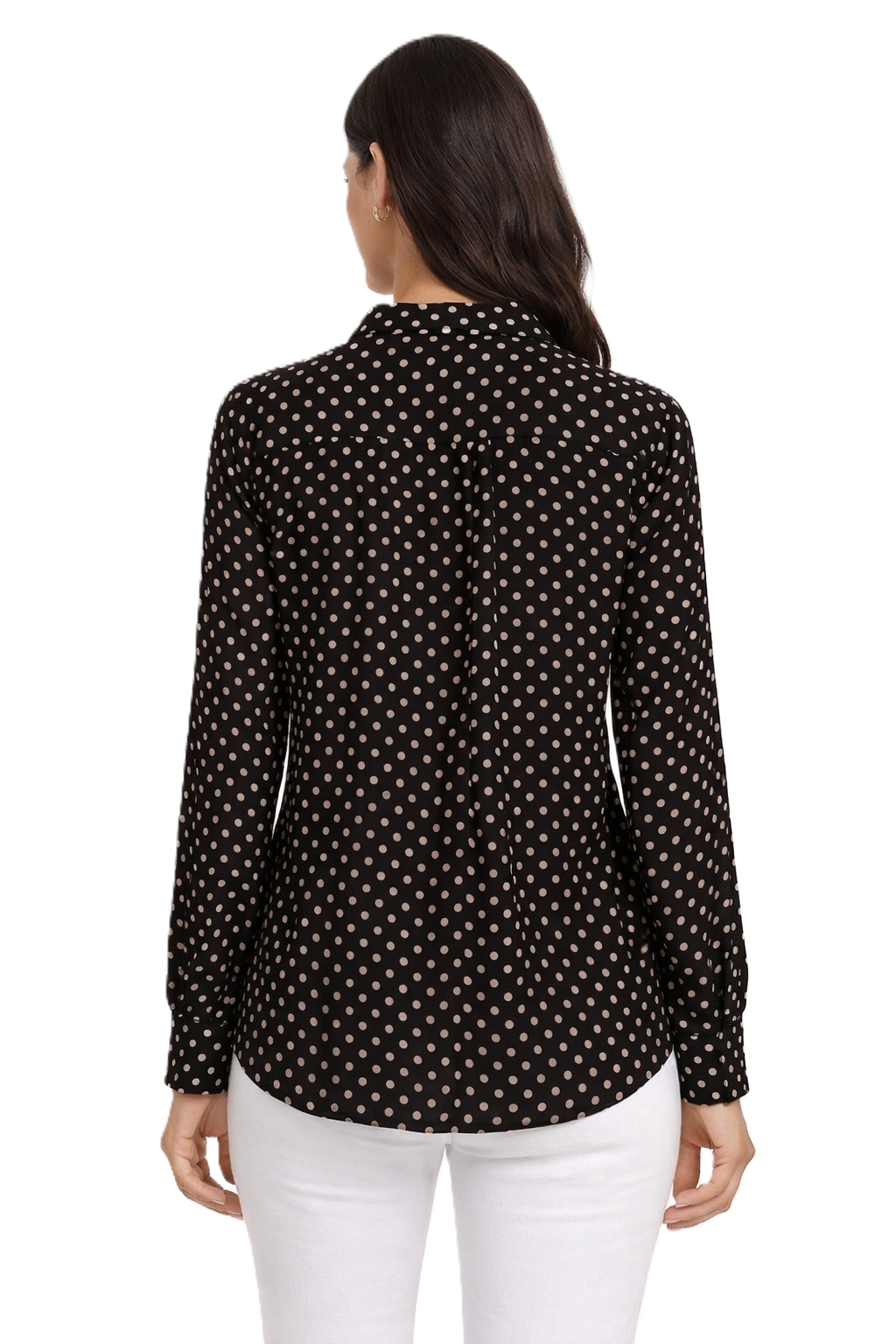 Dotted Black Shirt - 204Q