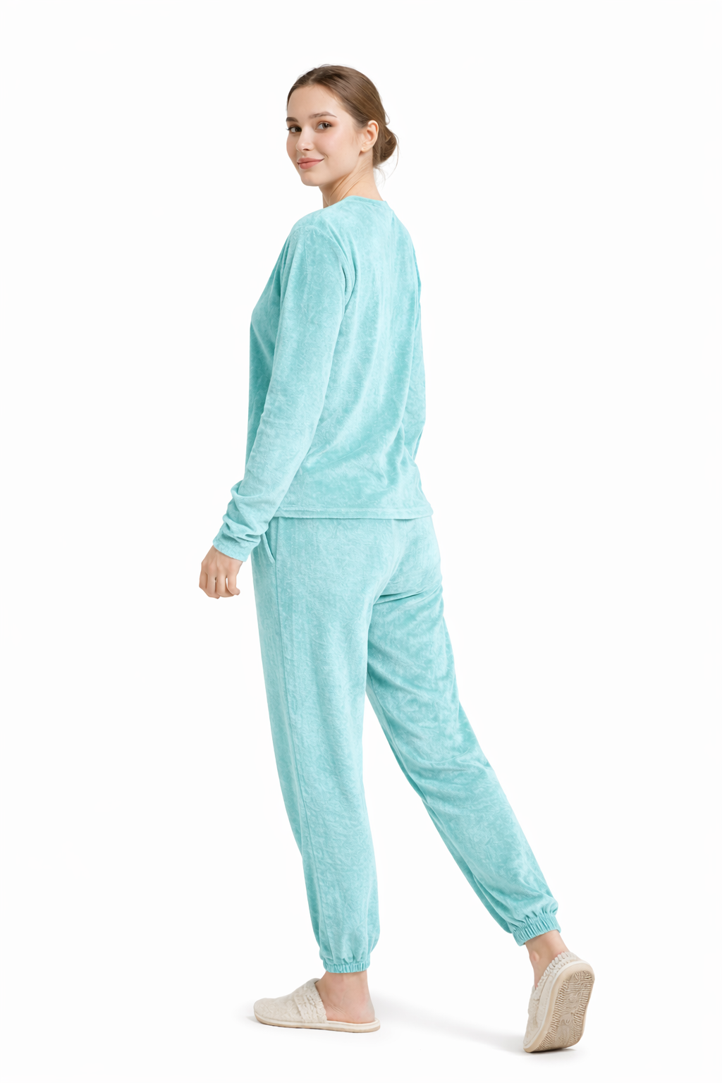 Velvet Pajama Set - pyj22