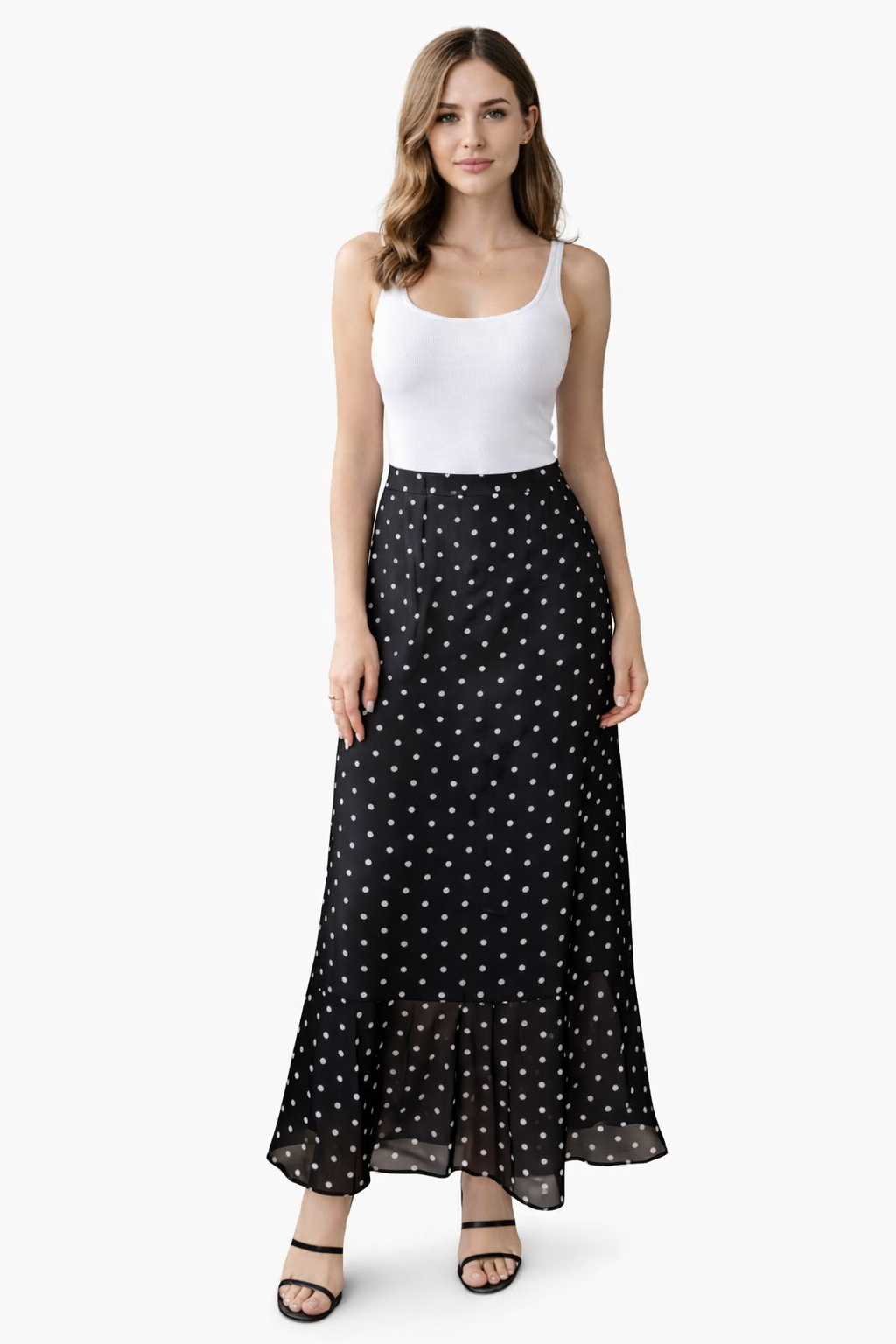 Midnight Dot Skirt - WS17002
