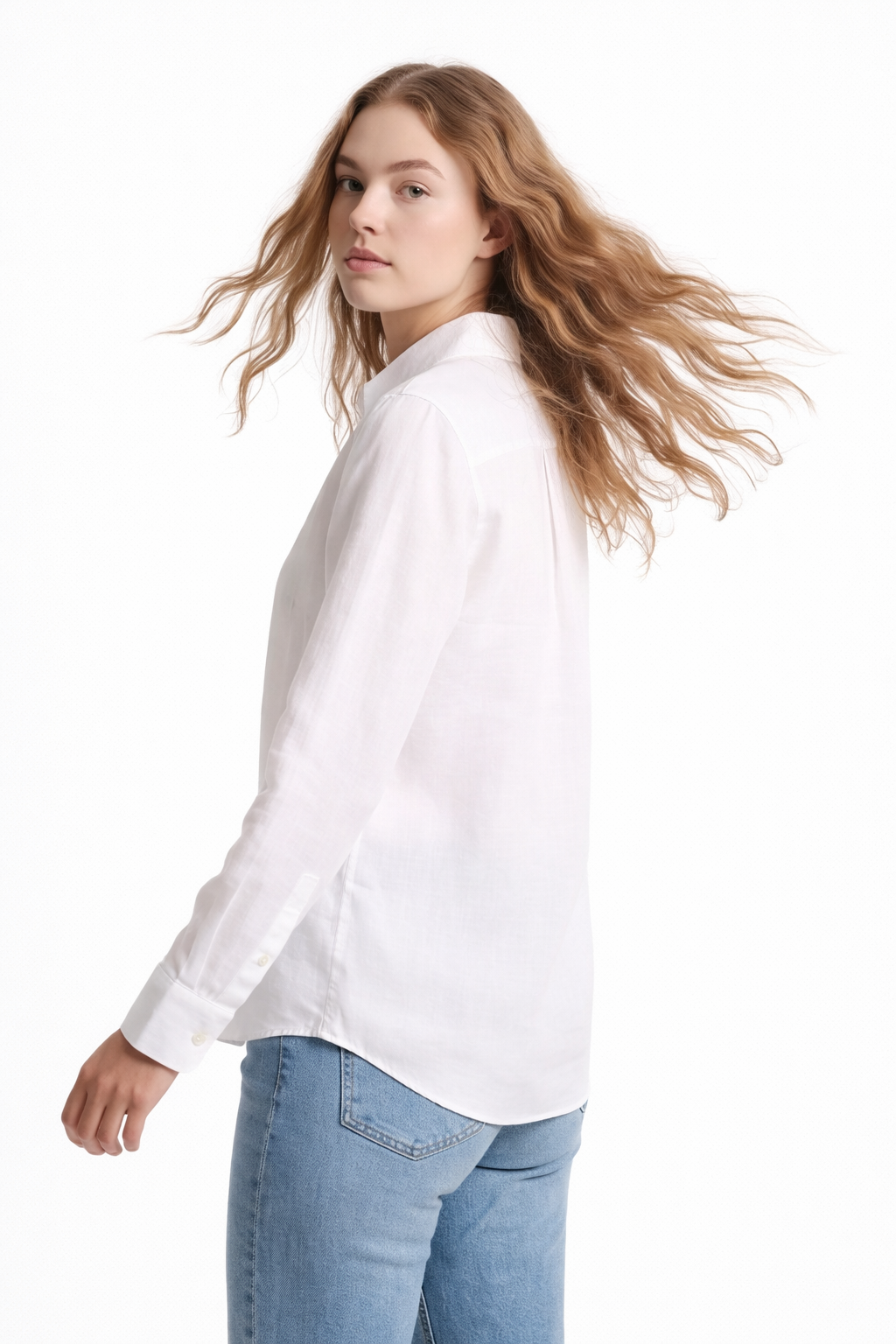 Collar Linen Shirt  - WB11003