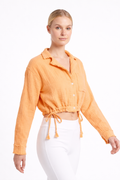 Crinkle short shirt - 111015