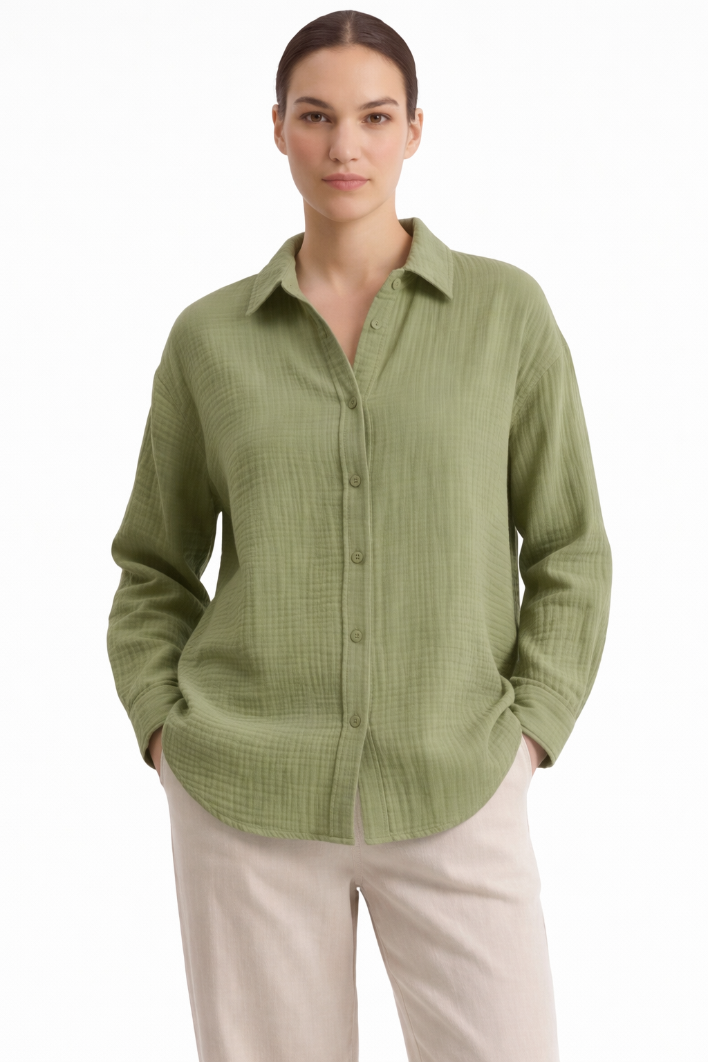 Crinkle shirt - 111013