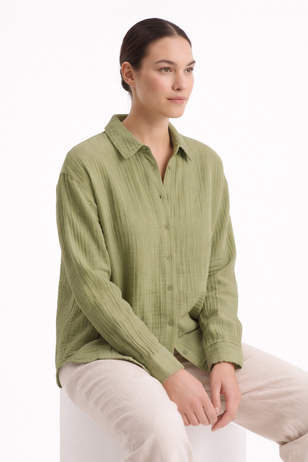 Crinkle shirt - 111013