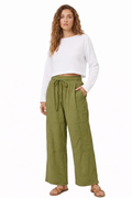 Cotton Crinkle Pants - 112008