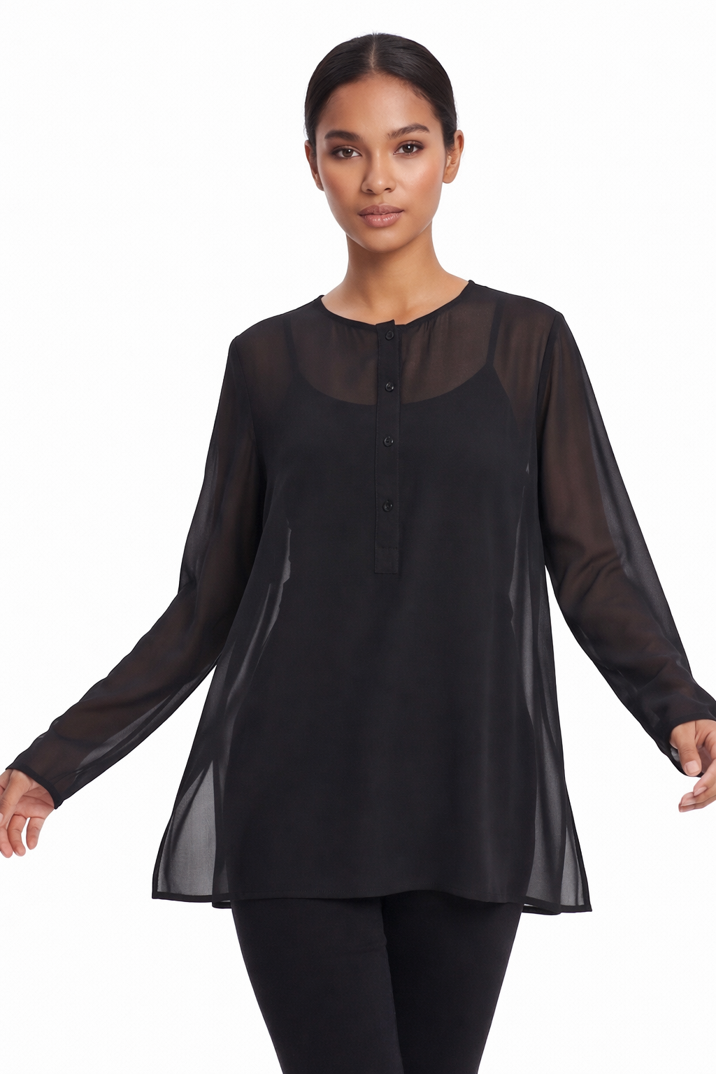 chiffon blouse - 111029