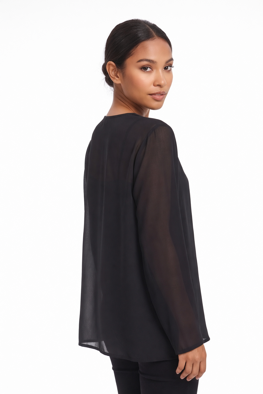 chiffon blouse - 111029