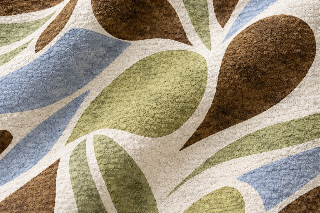 Artistic Print Sleeveless Dress - 116001