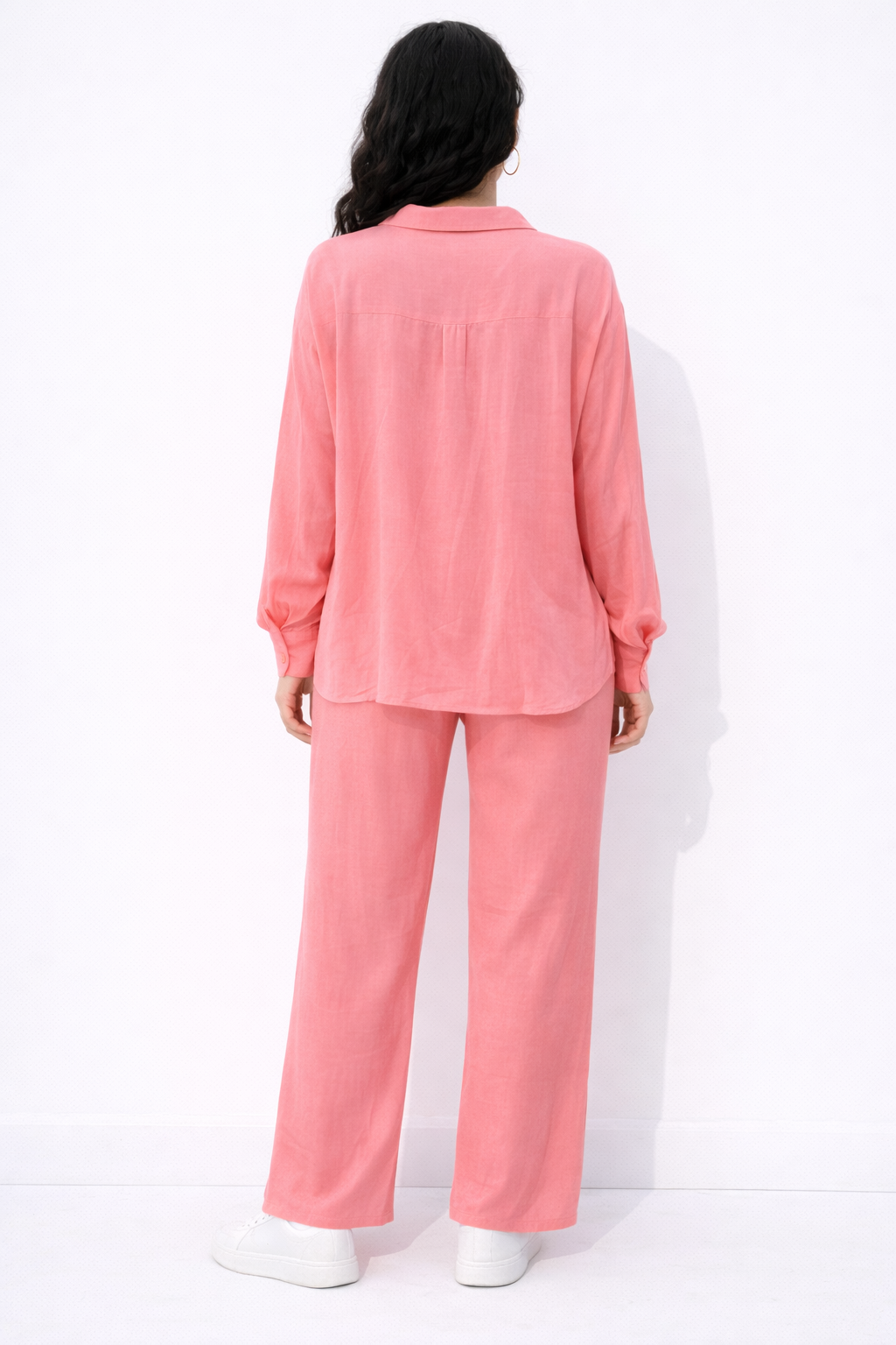Button Down Shirt – Pink - HD41