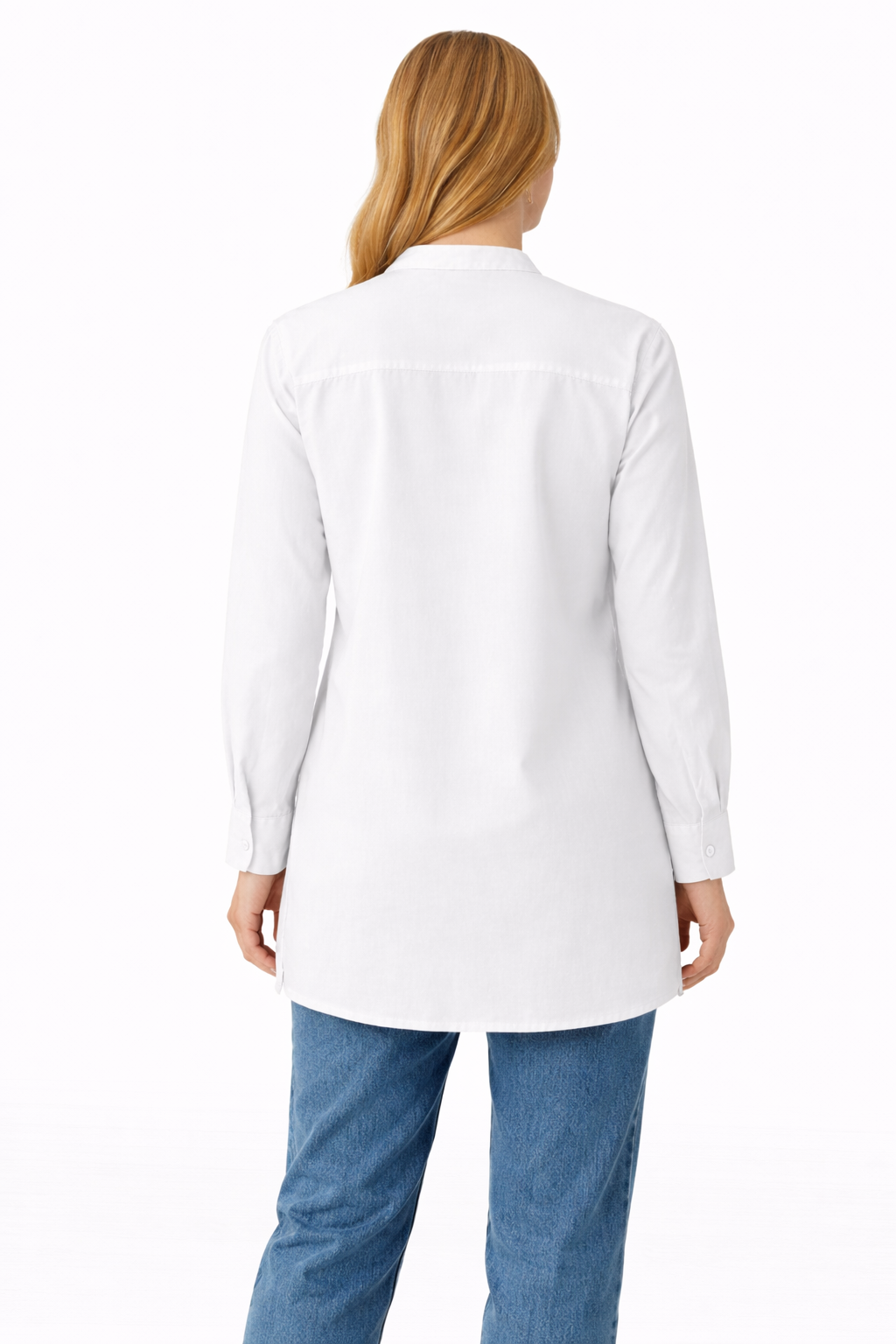 Chinese Collar Linen Shirt - 111021