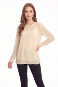 chiffon blouse - 111029