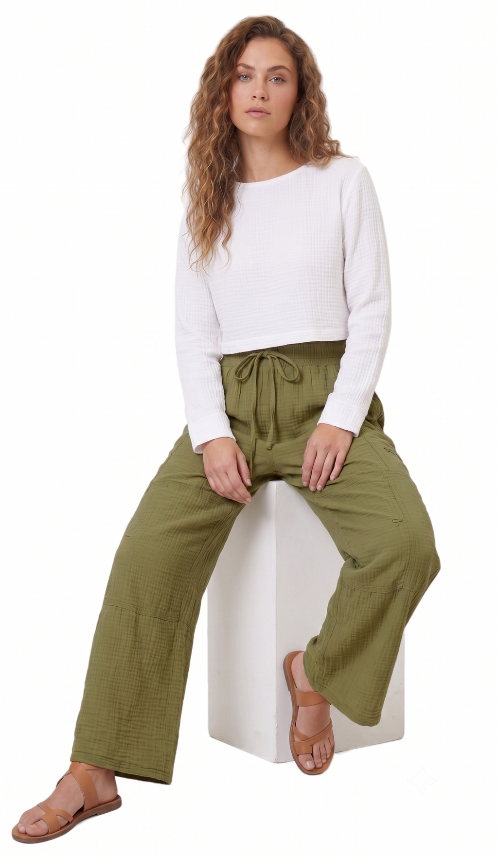 Crinkle Pants - 112008