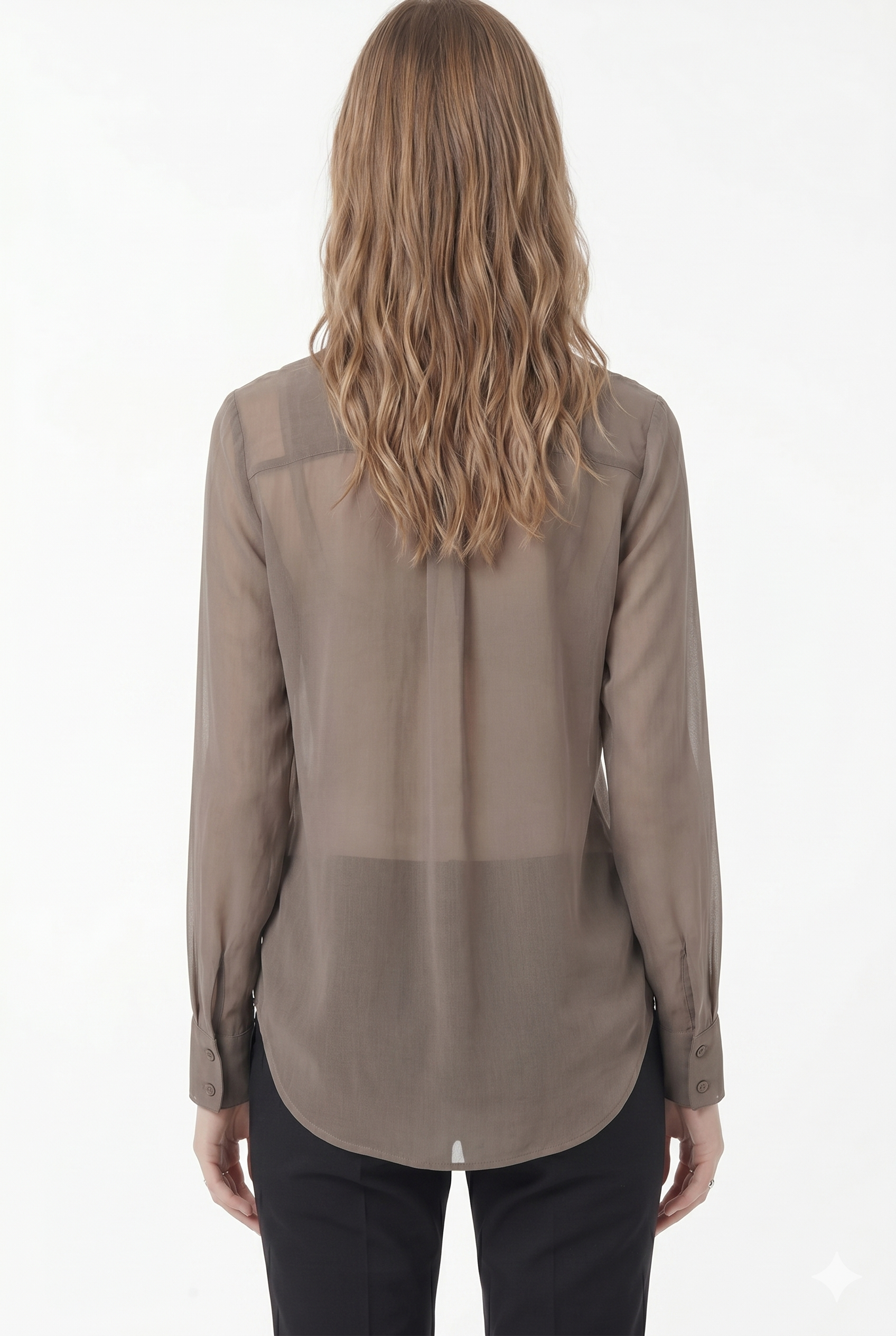 Two-layer chiffon blouse  - 111027