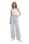 High Waist Wide Leg Denim - 606