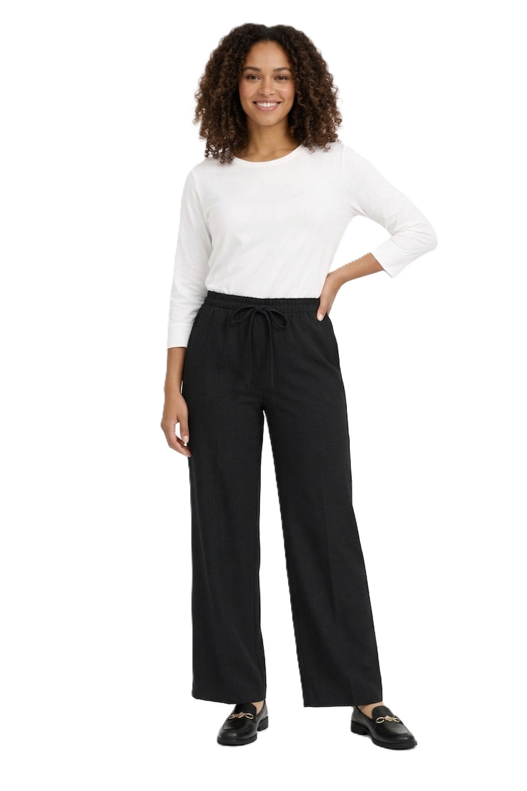High-Waist Wide Leg Pants - WT12001
