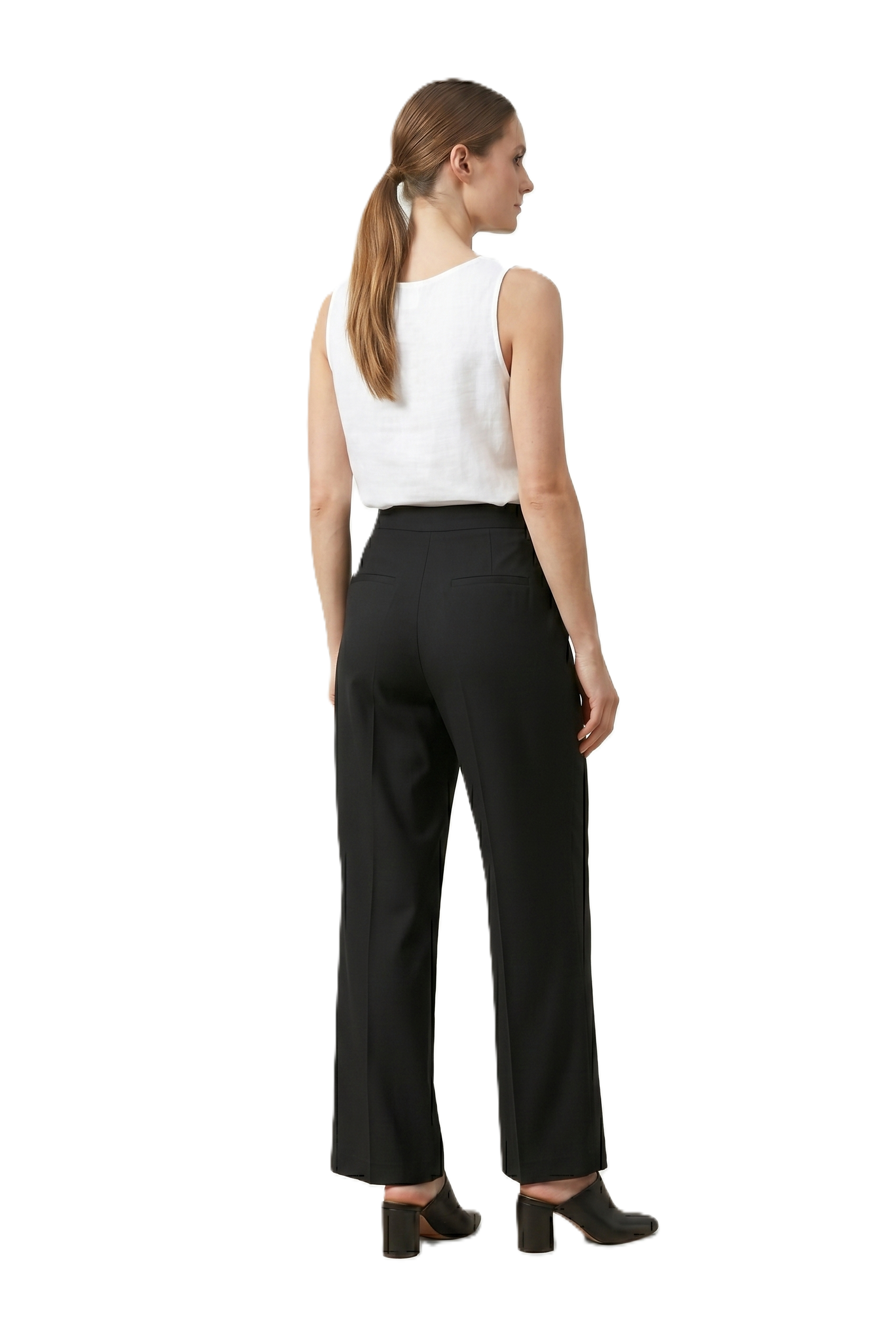 High-Waist Wide Leg Pants - WP112002