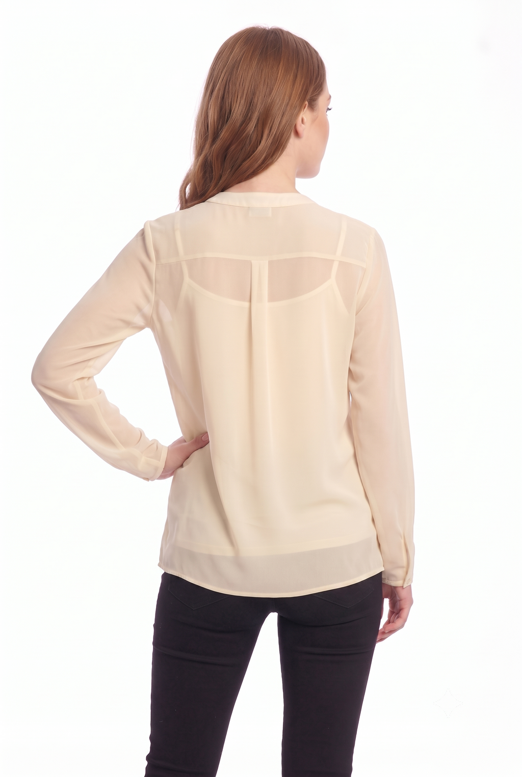 chiffon blouse - 111029