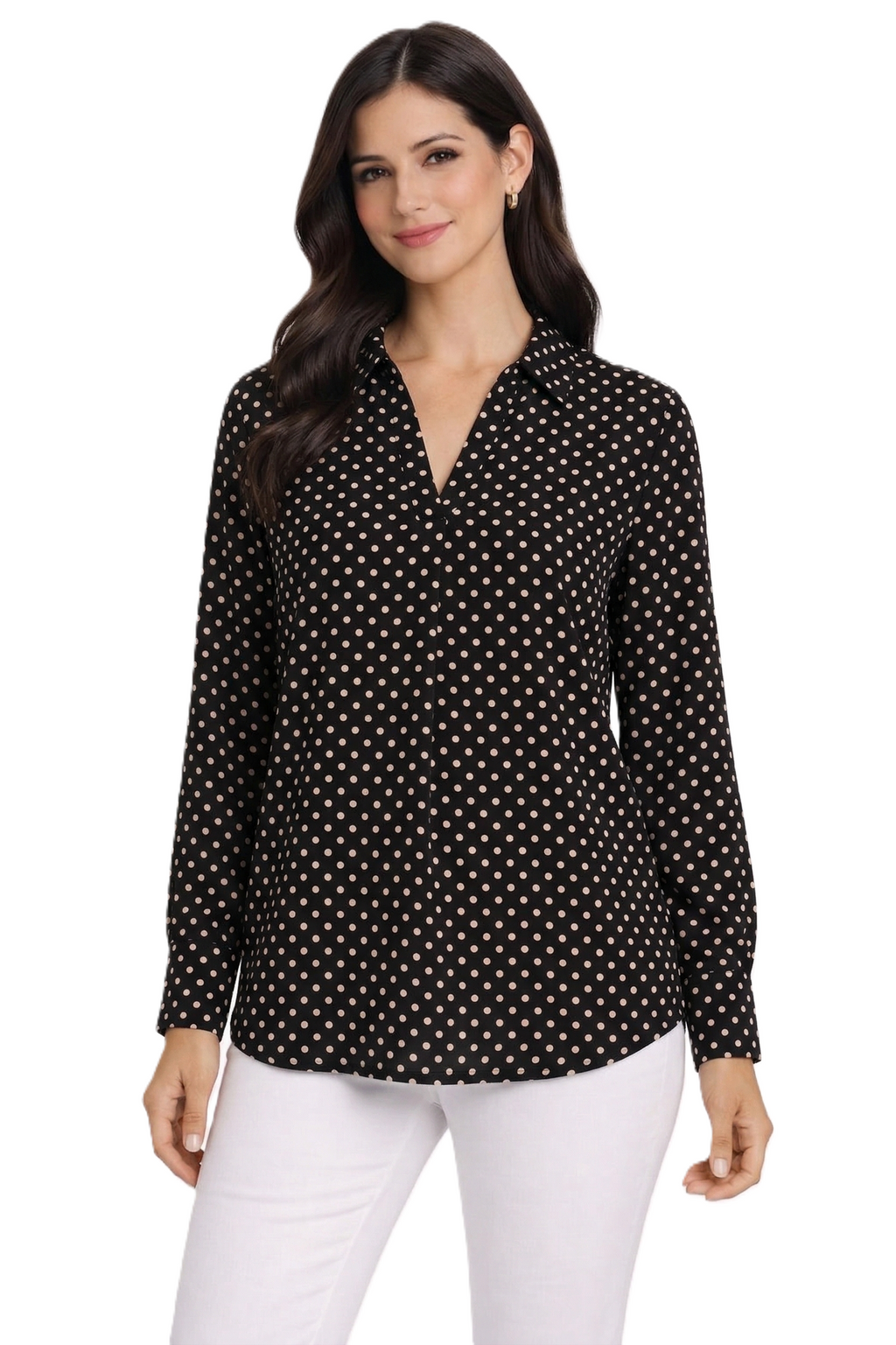 Dotted Black Shirt - 204Q