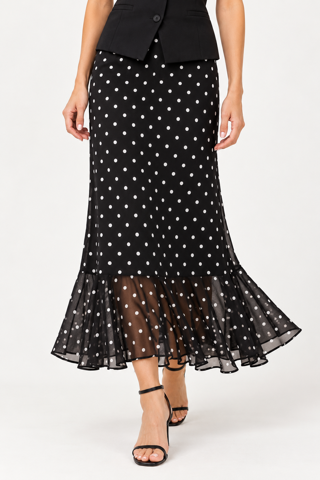 Midnight Dot Skirt - WS17002