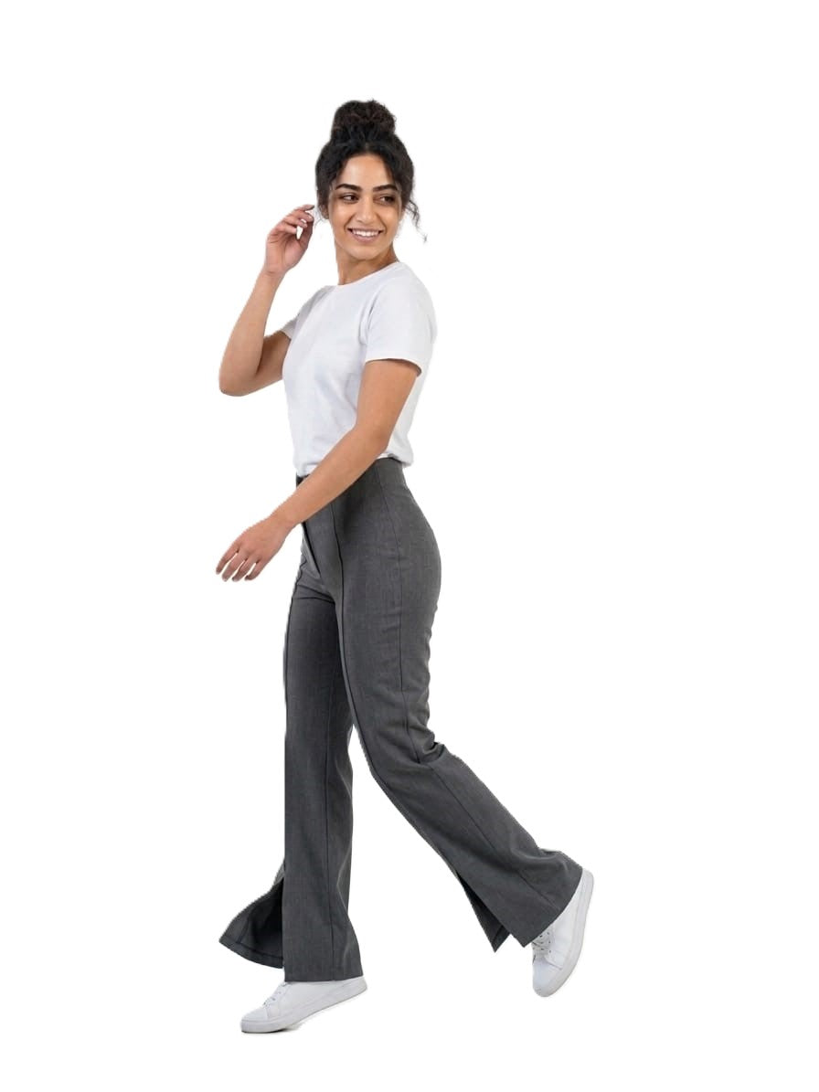 Pants  with Front Slits - 112005