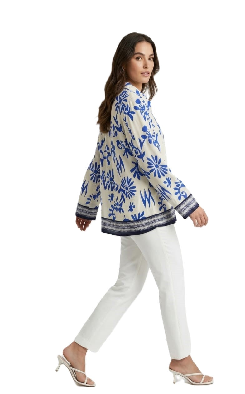 Printed Floral Casual Shirt - 111024