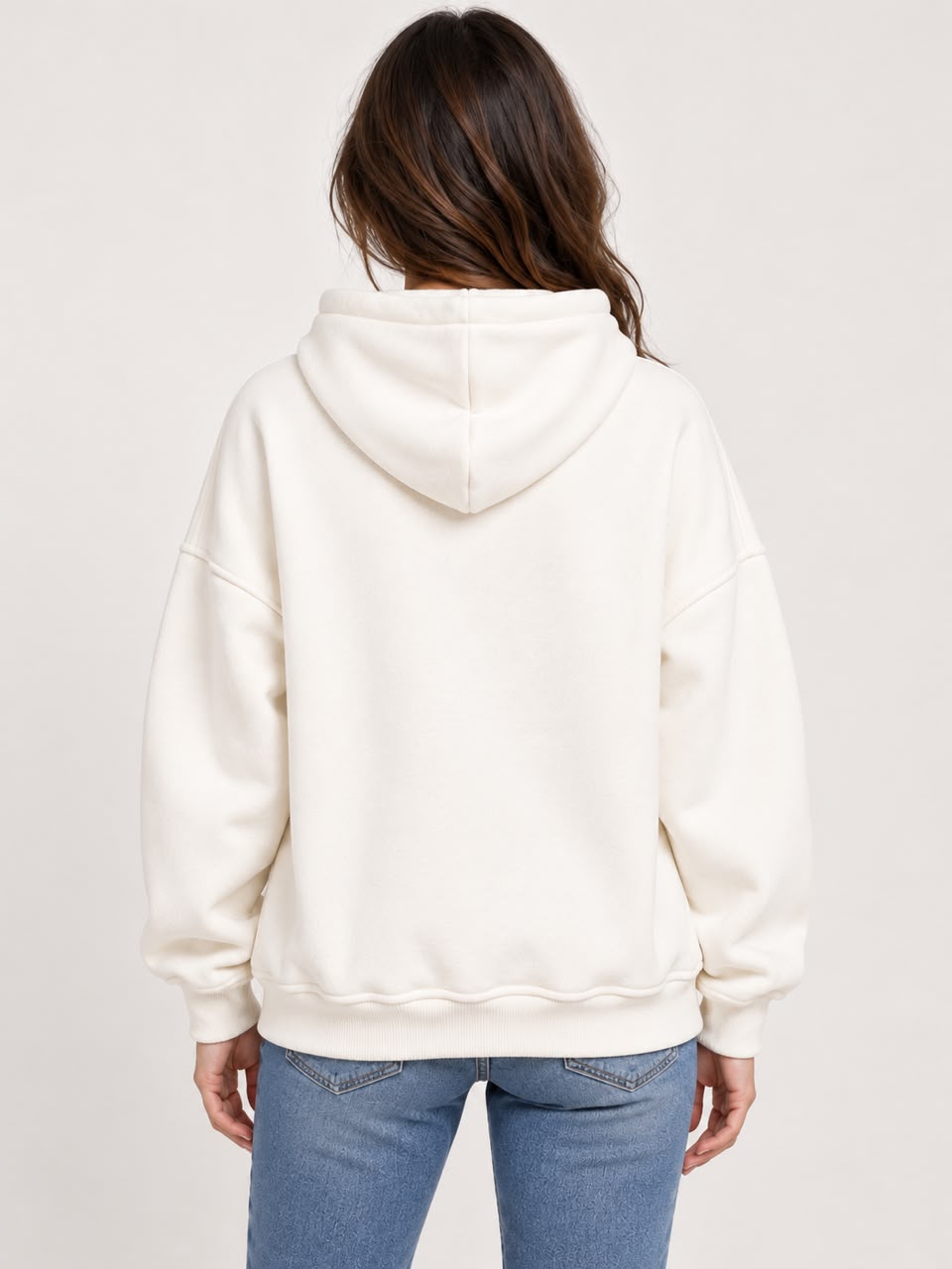 Oversized Hoodie - Off White - CH11001