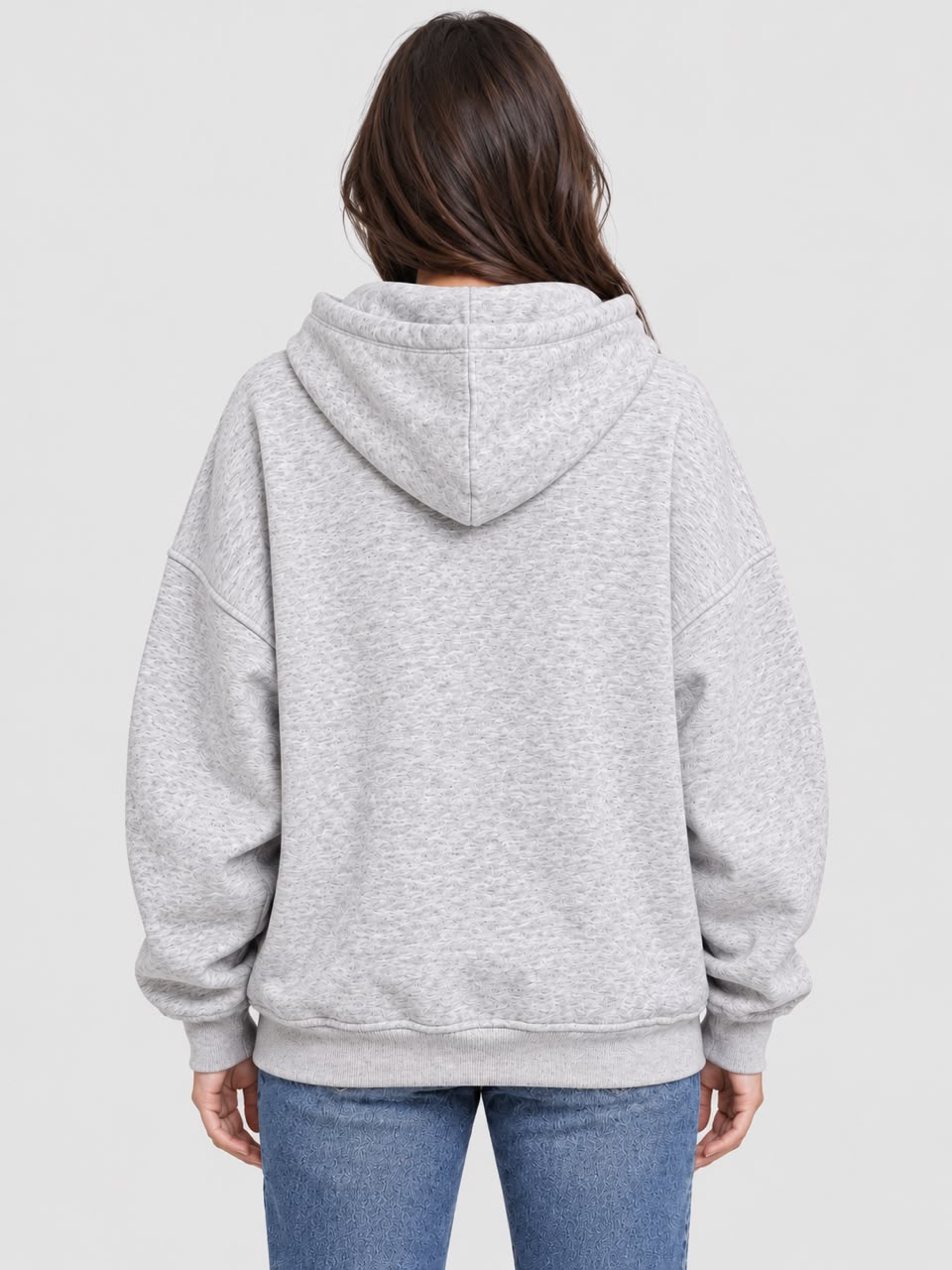 Oversized Hoodie - Grey - CH11001