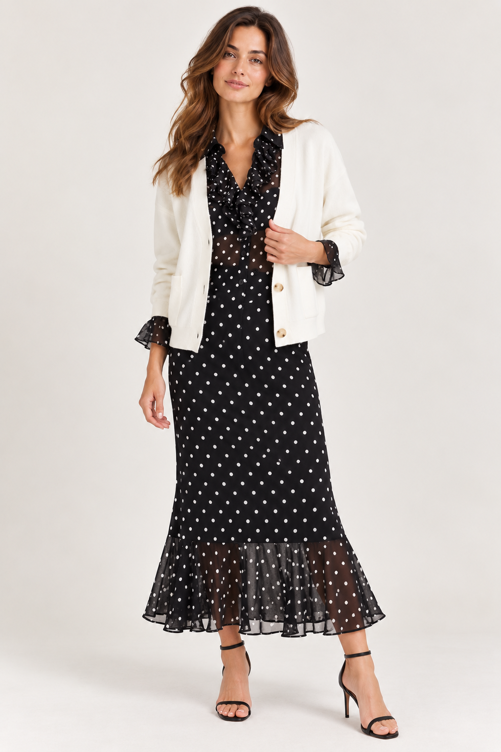 Midnight Dot Skirt - WS17002