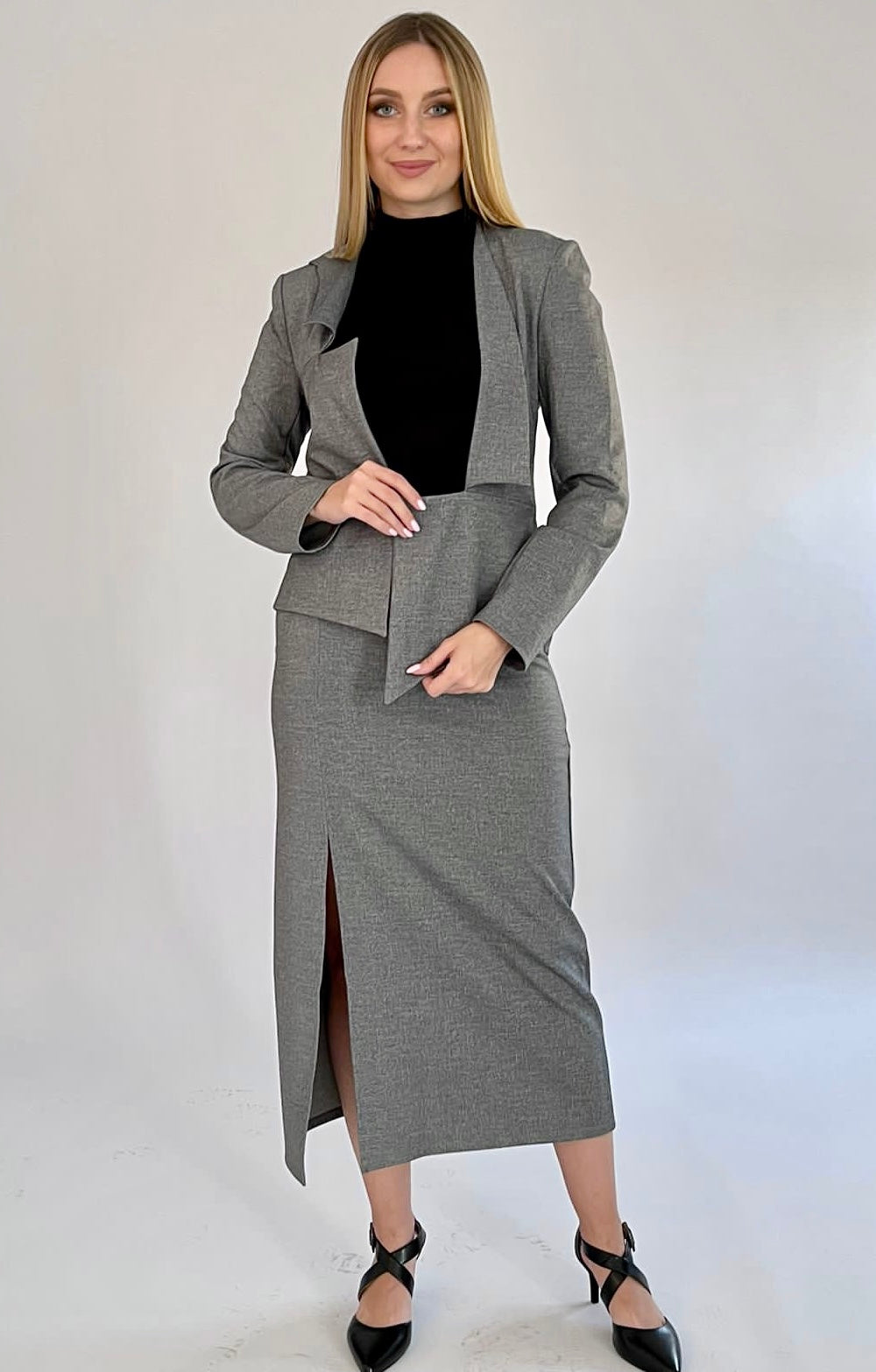 Light Grey Blazer -22J1