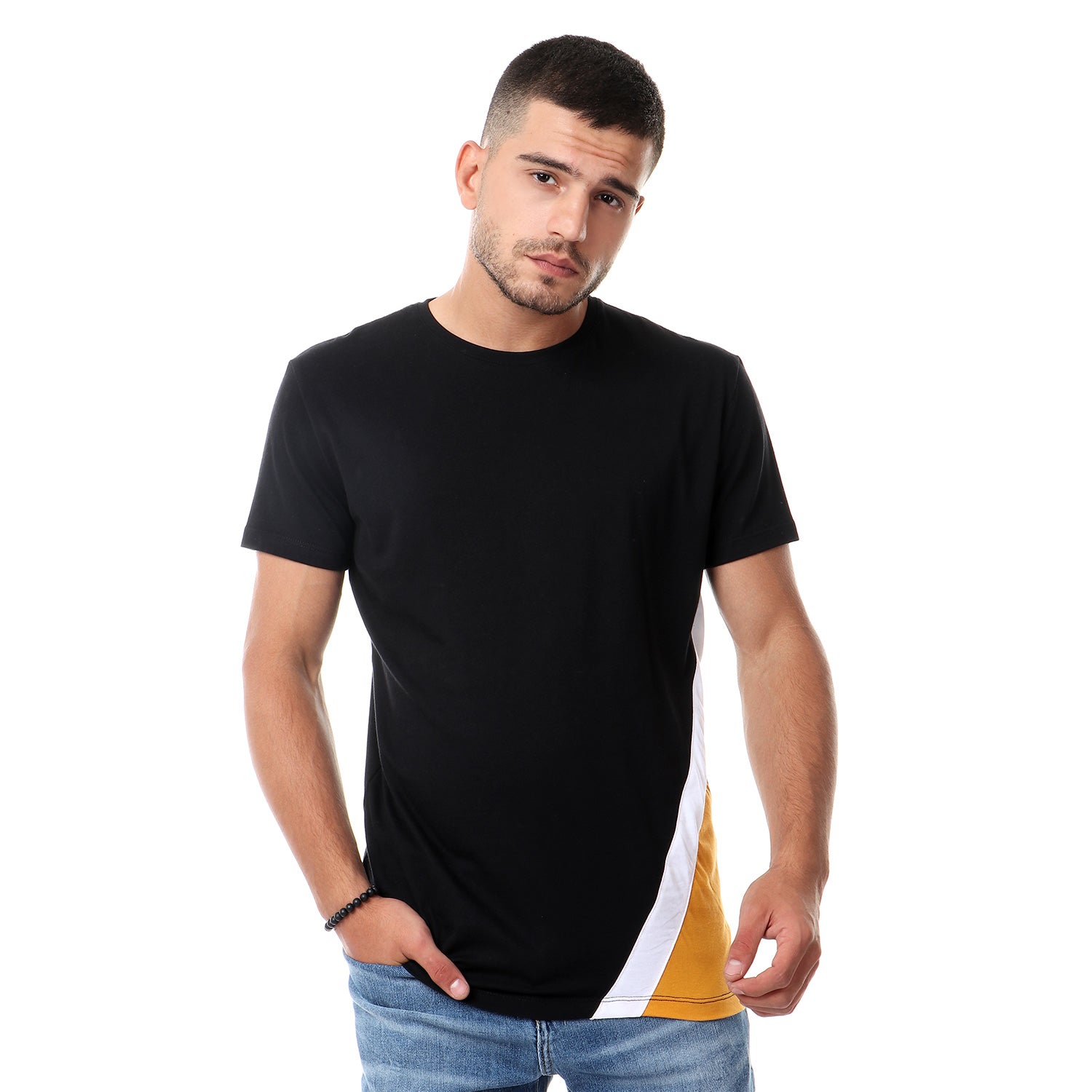 Side Logo Tshirt For Men -110504020
