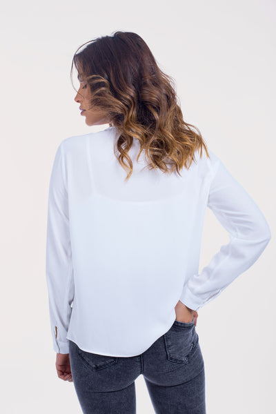 Long Zipper Blouse - 110052