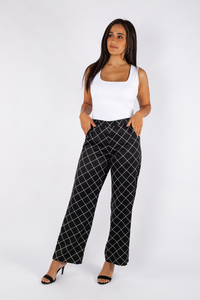 Diamond Satin Pants - 120013