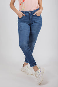 Dot Crop Jeans - A21731