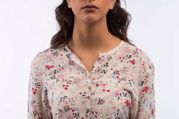 Two Pocket Floral  - B1101-3