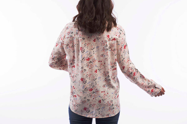 Two Pocket Floral  - B1101-3