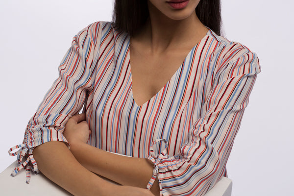Striped Blouse - B1152