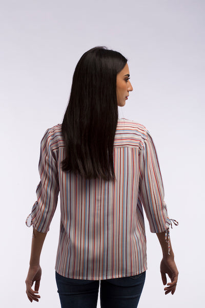 Striped Blouse - B1152