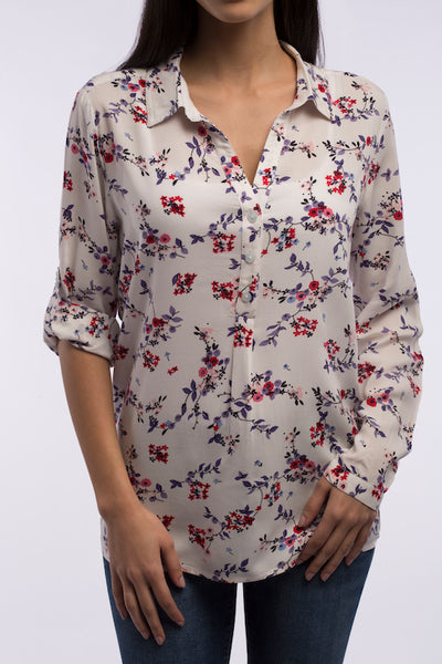 Flowers Blouse - A1145