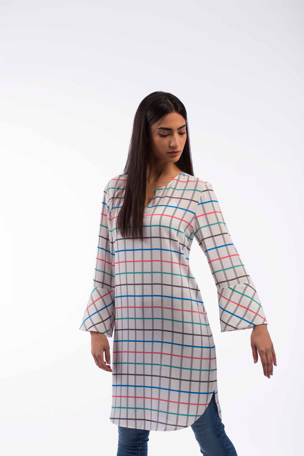 Checkered Tunic - A1146