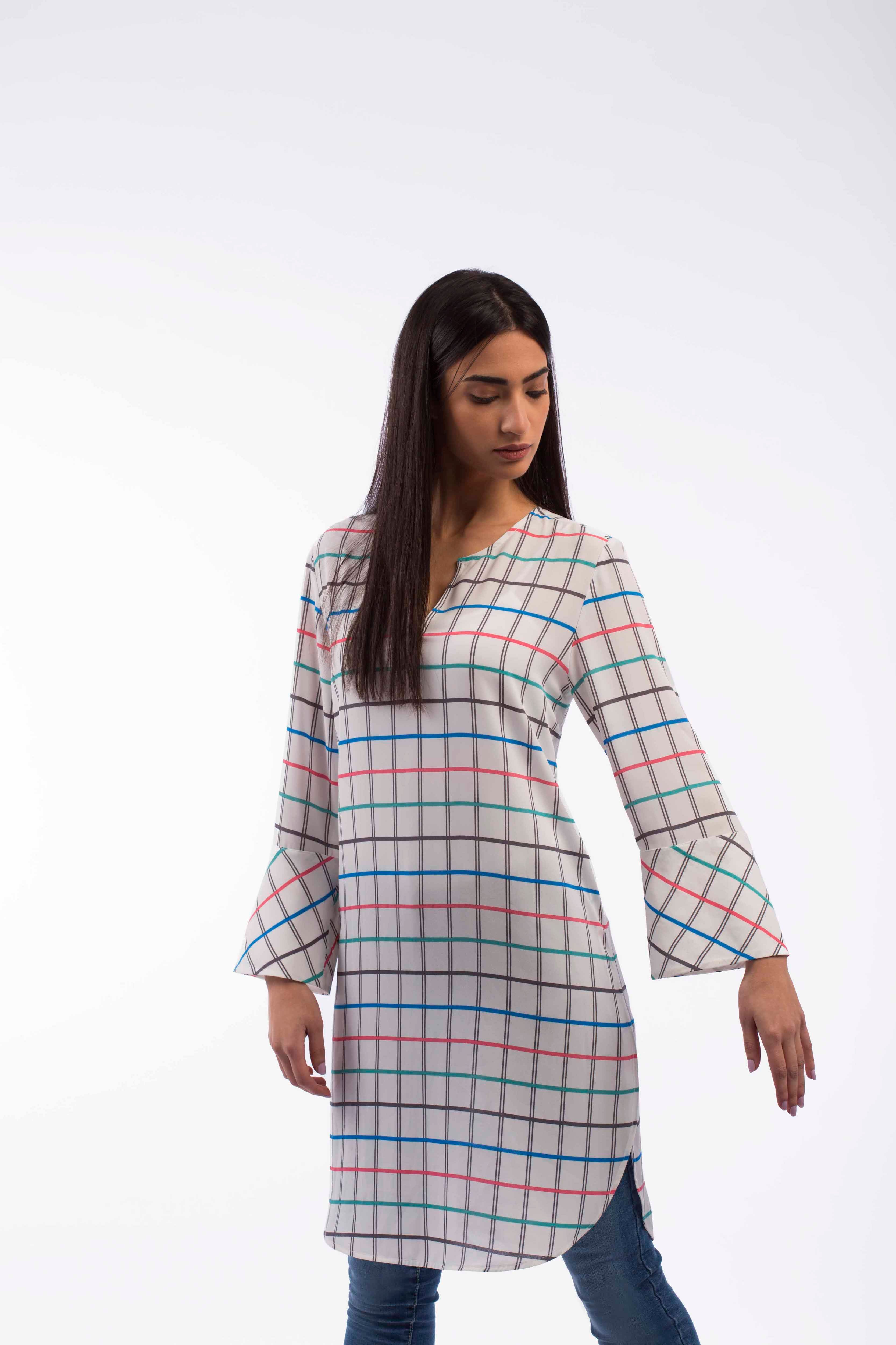Checkered Tunic - A1146