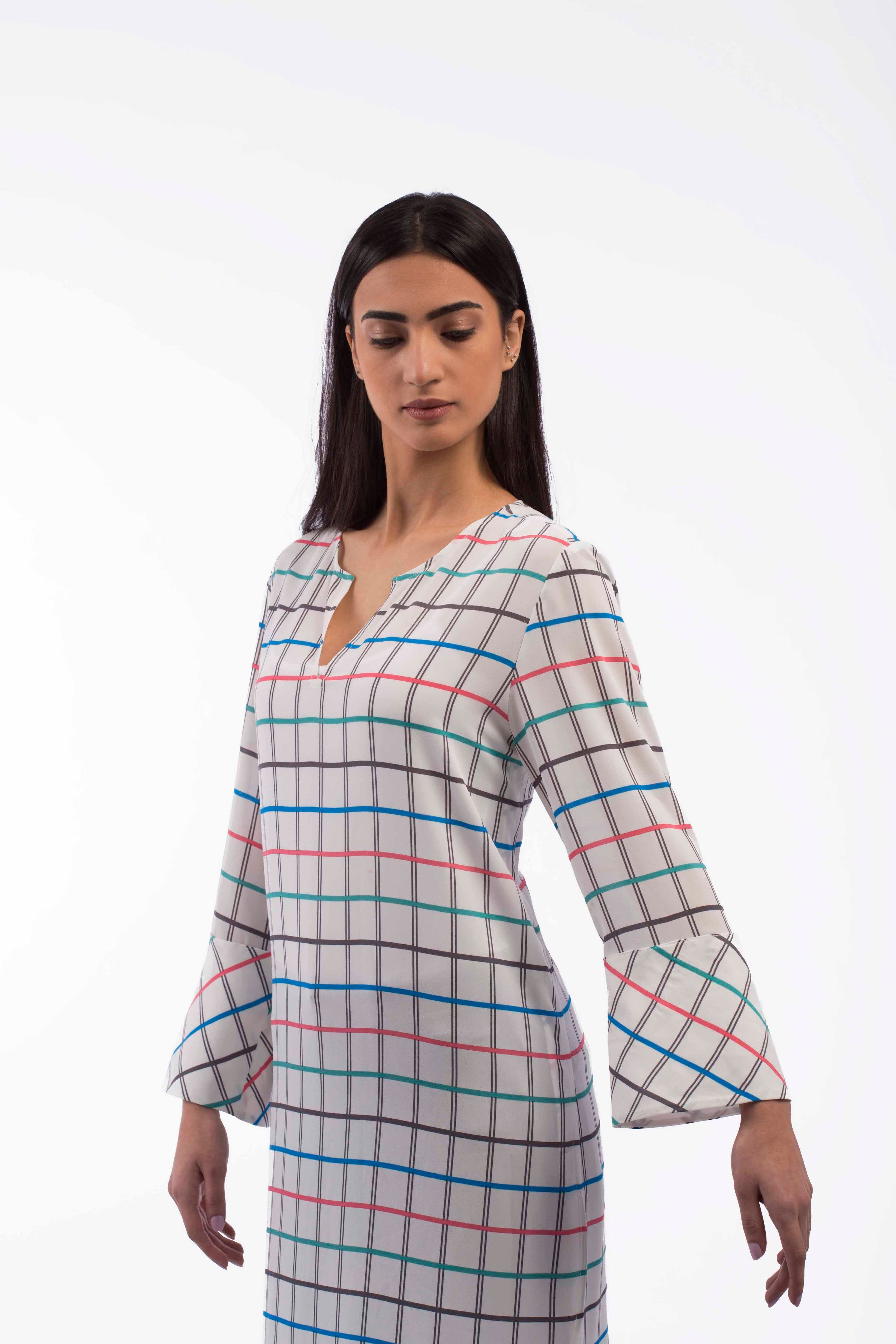 Checkered Tunic - A1146