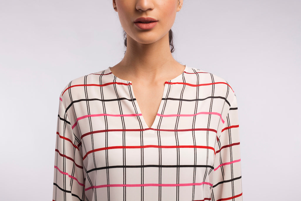 Checkered Tunic - A1146