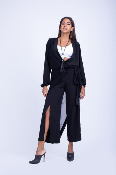 Crepe Chiffon Jumpsuit - W204