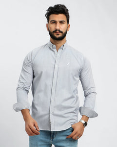 Long Sleeve Striped Shirt-11FW1806003