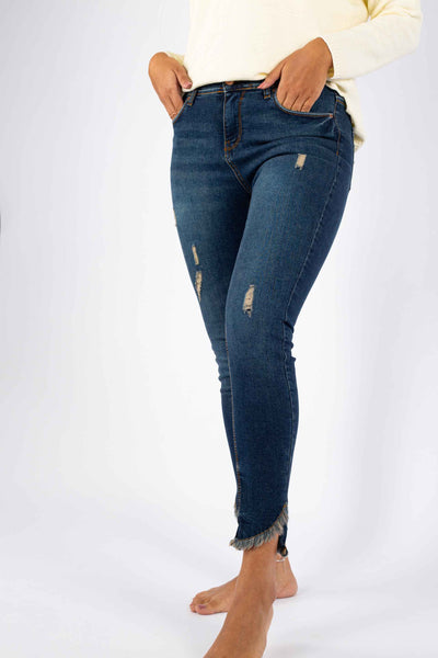 Dot Skinny Jeans - 911155