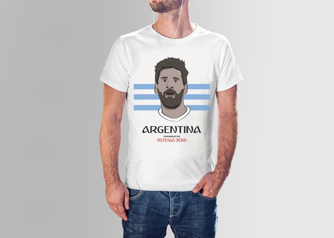 Aregentine World Cup Tee-11SS1804017